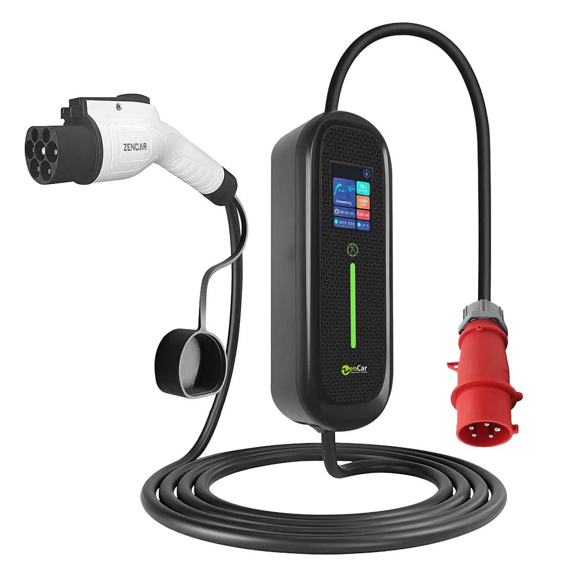 Zencar C30 - 11kw - GBT - Portable Charger - 5M